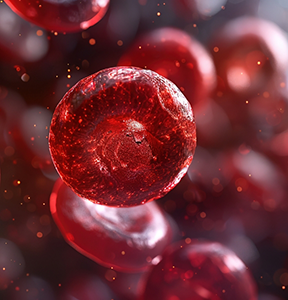Illustration of a red blood cell